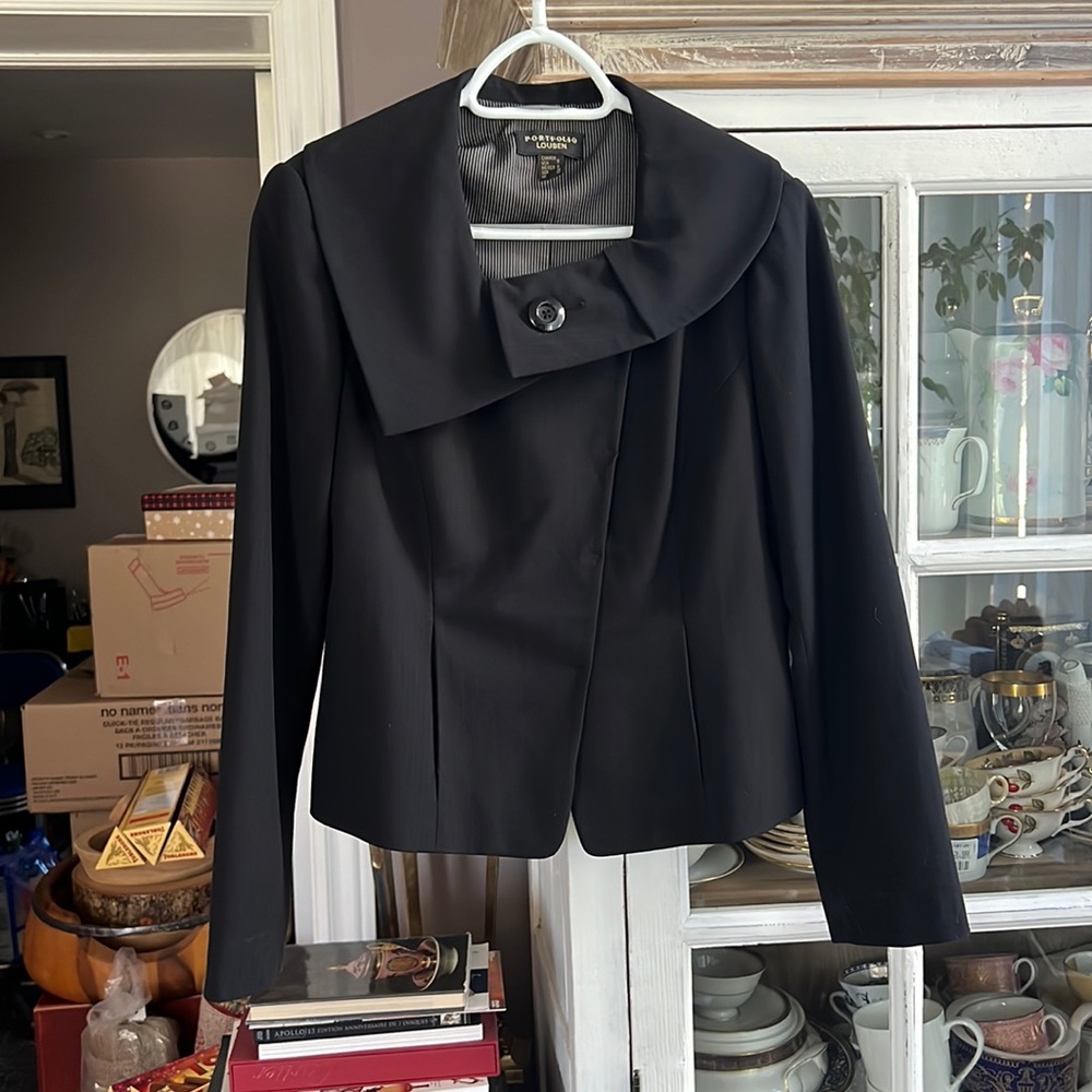 PORTFOLIO LOUBEN Black Blazer, 8